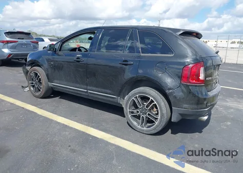 2013 Ford Edge Sel z USA, uszkodzony, nr VIN 2FMDK4JC8DBE19743